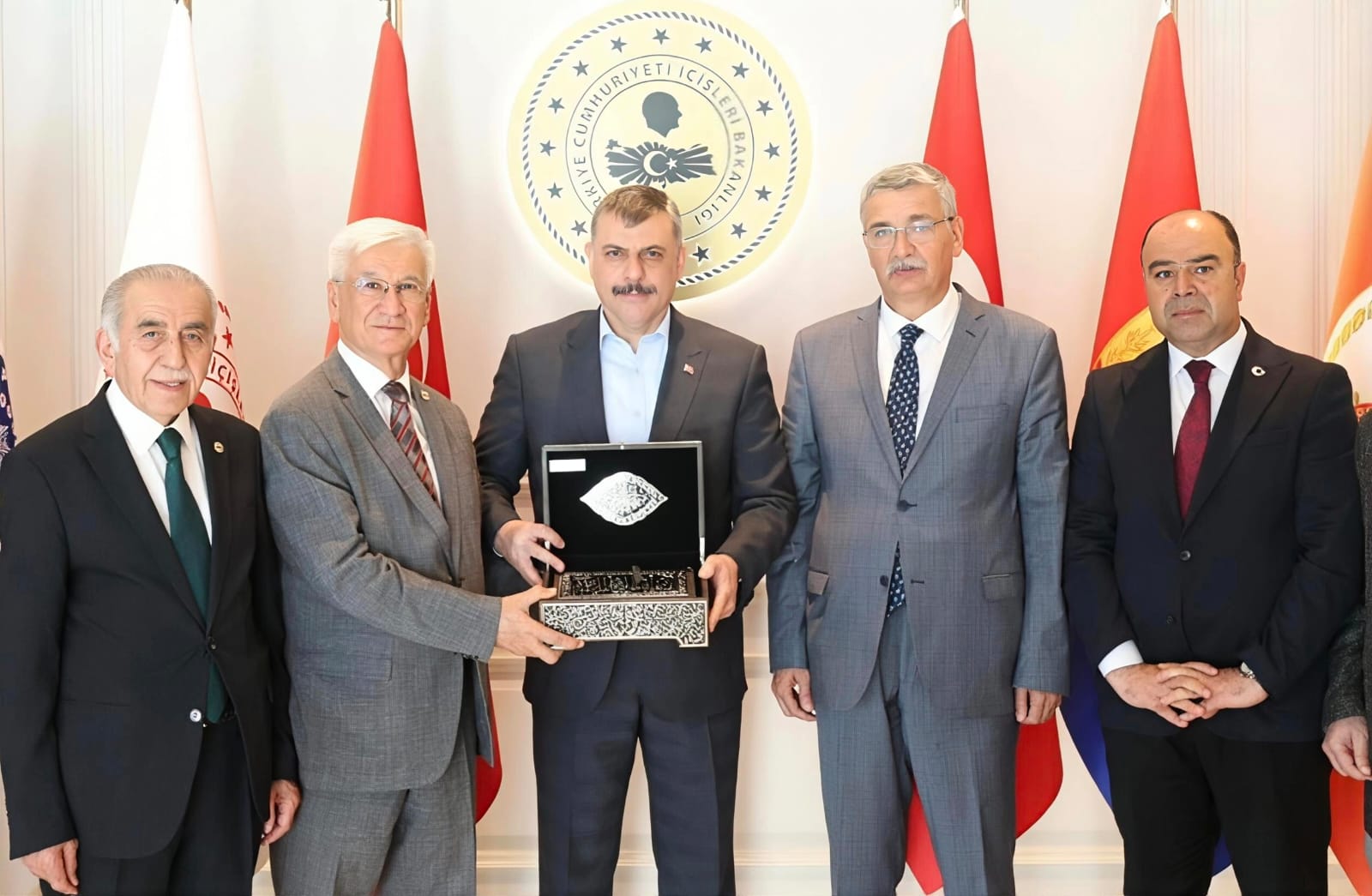 TBBB Heyetinden İçişleri Bakanı Mustafa Çiftçi’ye Hayırlı Olsun Ziyareti